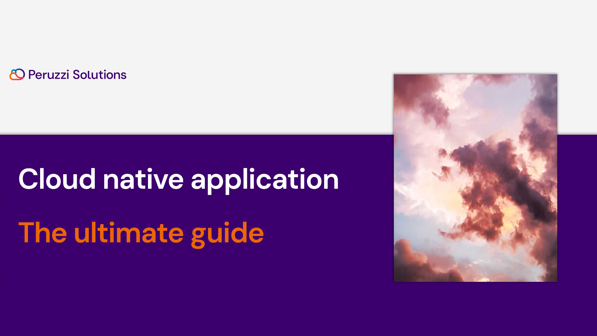Cloud native application: The ultimate guide to building modern, scalable applications