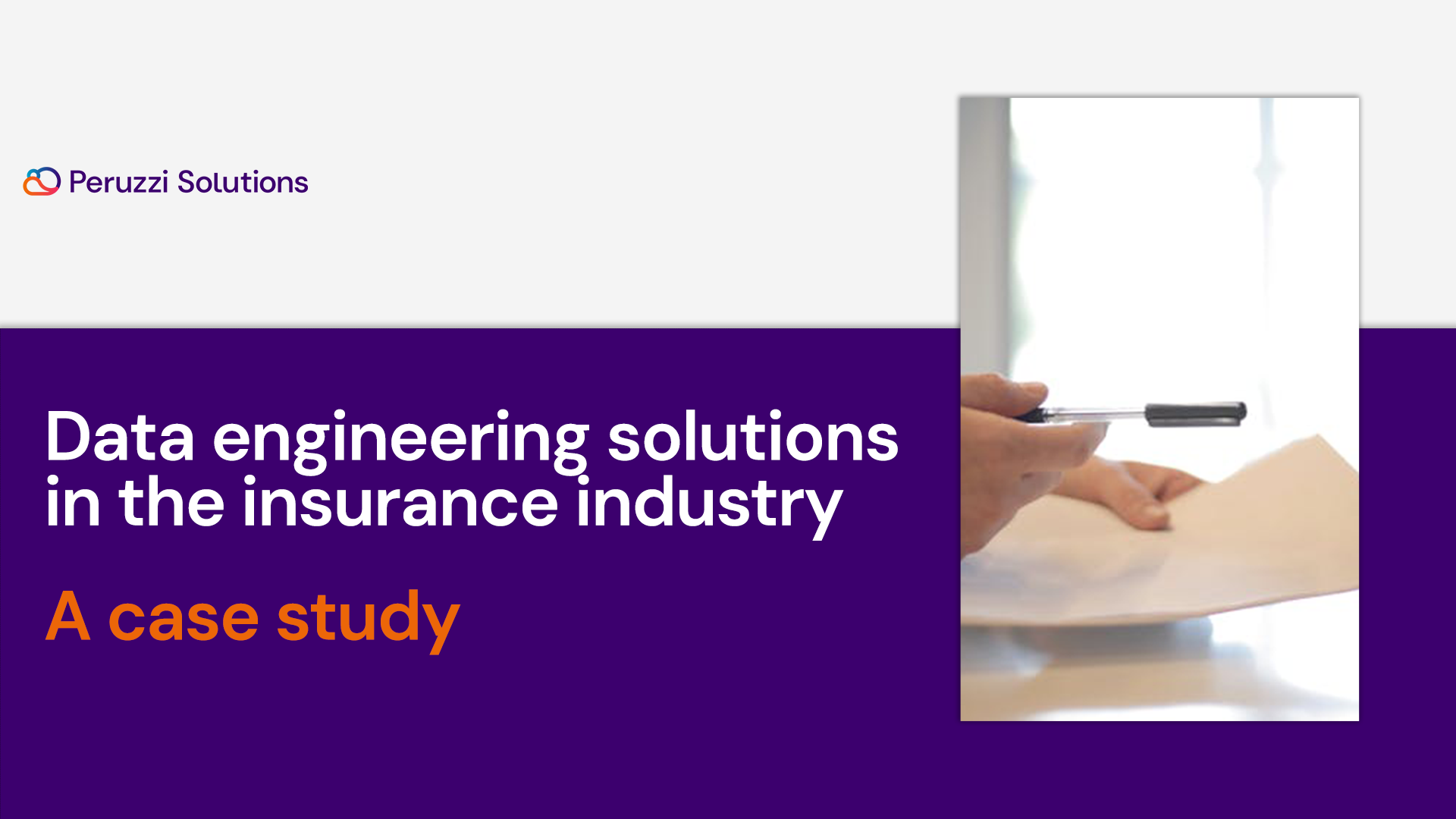 Data engineering solutions for faster pricing and risk analysis in insurance