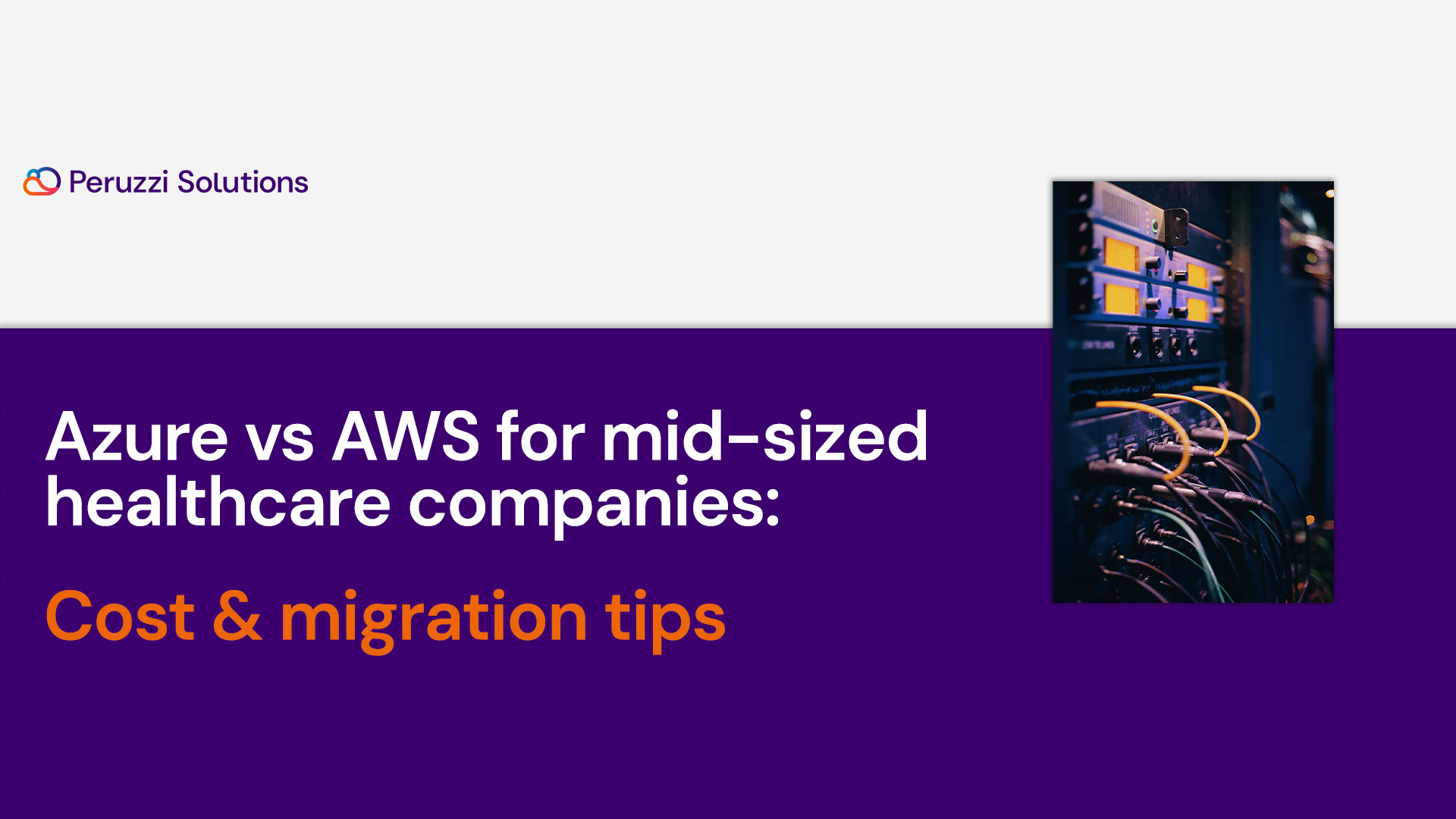 Azure vs AWS for mid-sized healthcare companies: Cost & migration tips